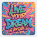 Search for living the dream stickers Inspiration
