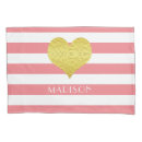 Search for pink stripes pillowcases Gold
