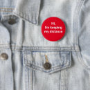 Search for touching badges Social distancing