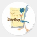Search for beep stickers Road runner