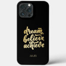 Search for believe iphone cases Motivational