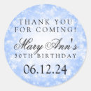 Search for 50th birthday thank you stickers Sparkle
