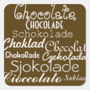 Search for chocoholic stickers Chocolate lover