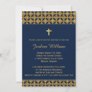 Search for blue gold christening invitations Boys
