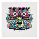 Search for trippy posters Mushroom