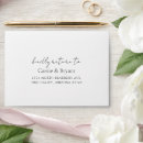 Search for black wedding envelopes Simple and minimalist