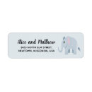 Search for baby elephants return address labels Mother to be