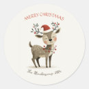 Search for baby cartoon stickers Reindeer