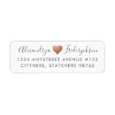 Search for scripted love return address labels Heart