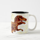 Search for vintage dinosaur mugs Tyrannosaurus