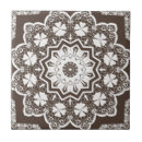 Search for white lace tiles Vintage