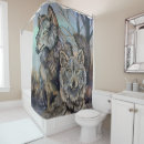 Search for wolves shower curtains Animal