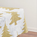 Search for gold white christmas tablecloths Xmas