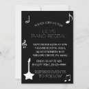 Search for guitar recital invitations Musician
