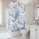 Search for vintage shower curtains Toile de jouy