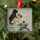 Search for bicycle christmas tree decorations Dogs on bicycles