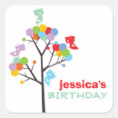 Search for colourful bird stickers Birthday