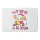 Search for santa claus bath mats Snow