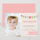 Search for bunting invitations Pink