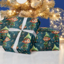 Search for elf wrapping paper Fun