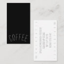 Search for free drink business cards Coffee