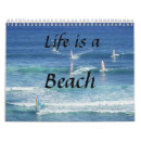 Search for sea life calendars Beach