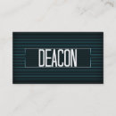 Search for deacon business cards Blue