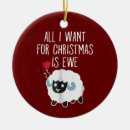 Search for santa sheep christmas tree decorations Xmas