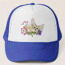 Search for blue flower hats Cute