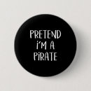Search for funny costume badges Black
