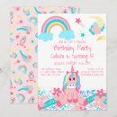 Search for rainbow birthday invitations Unicorn birthday party