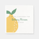 Search for bridal luncheon napkins Yellow