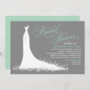 Search for mint green bridal shower invitations Vintage