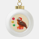 Search for little bird christmas tree decorations Cute