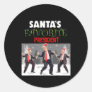 Search for santa claus dancing stickers Make christmas great again