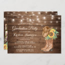 Search for cowgirl graduation invitations Rustic