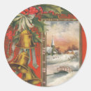 Search for village scene stickers Vintage