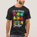 Search for autism brother tshirts Heart