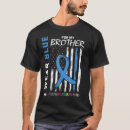 Search for autism brother tshirts Blue