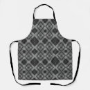 Search for black and white diamond pattern aprons Diamonds