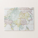 Search for continents puzzles Vintage