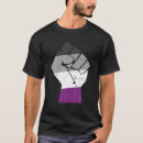 Search for raised fist tshirts Asexual