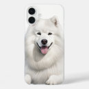 Search for samoyed dog iphone cases White