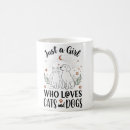 Search for girl with dog mugs For kids