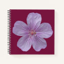 Search for geranium notebooks Purple
