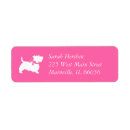 Search for scottish terrier return address labels Silhouette