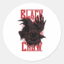 Search for flying crow stickers Bird