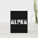 Search for alpha cards Male