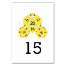 Search for yellow wedding table cards Modern