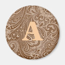 Search for brown monogram magnets Trendy